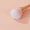 Rose Gold Fan Makeup Brush Soft Highlight Blush Powder Brush 6