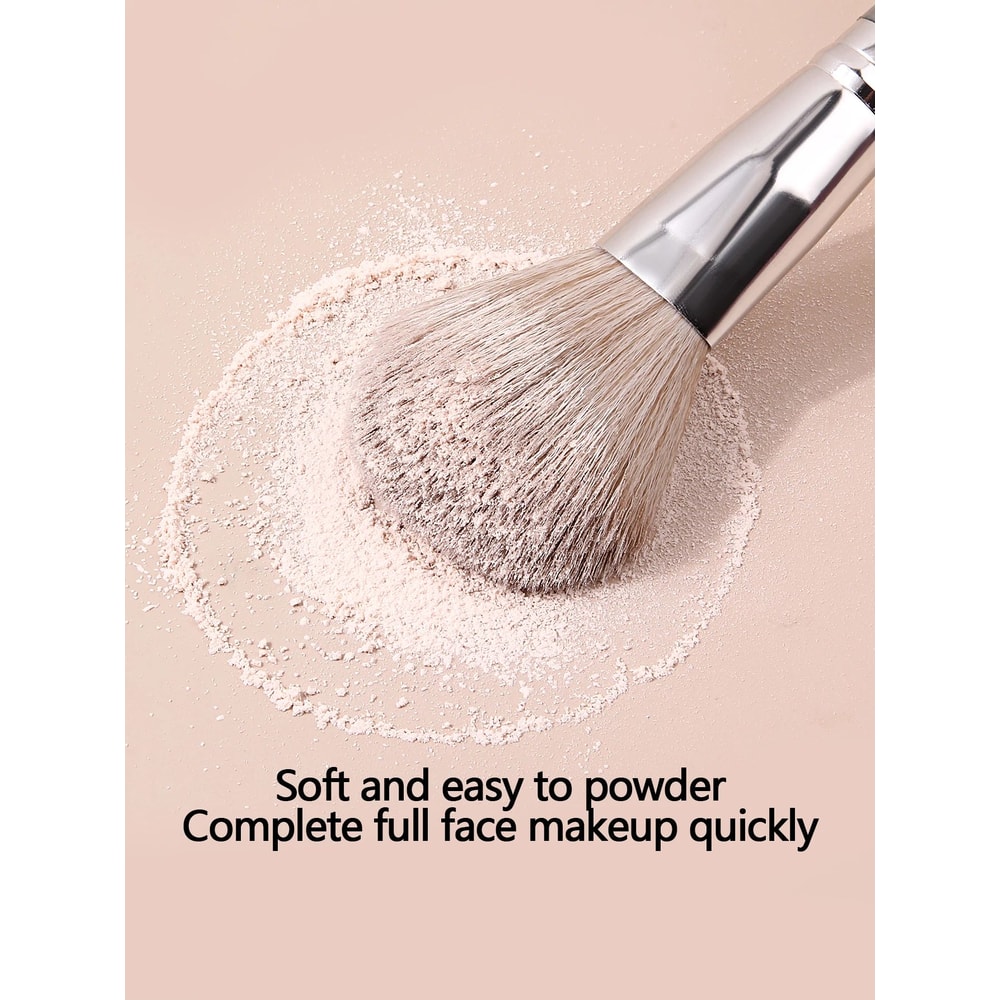 Large Fluffy Powder Makeup Brush Soft Blush Foundation Brush Tool 4