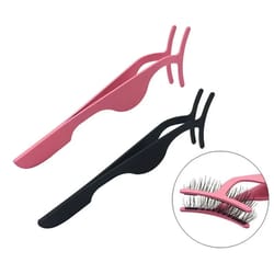 false eyelash applicator tweezer precision lash curler makeup tool