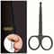 Precision Round Head Trimming Scissors Nose Hair Grooming Tool 2