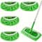 Reusable Microfiber Mop Pads 4PCS High Absorption Cleaning Replacement Pads 6