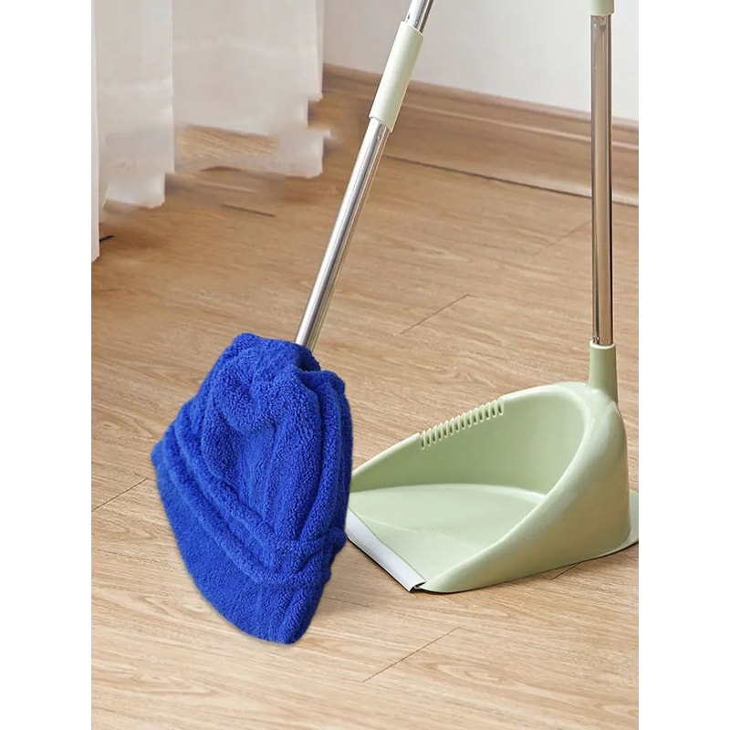 Reusable Microfiber Broom Cover Coral Fleece Mop Cloth Cleaning Pad 5
