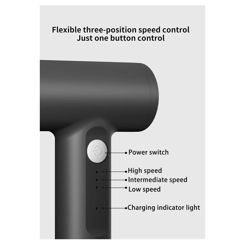 Wireless Electric Hand Mixer Portable 3 Speed Egg Beater Kitchen Tool 6