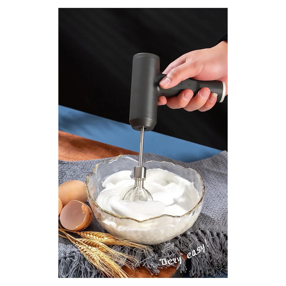 Wireless Electric Hand Mixer Portable 3 Speed Egg Beater Kitchen Tool 9