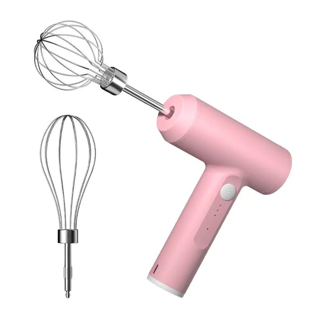 Wireless Electric Hand Mixer Portable 3 Speed Egg Beater Kitchen Tool 13