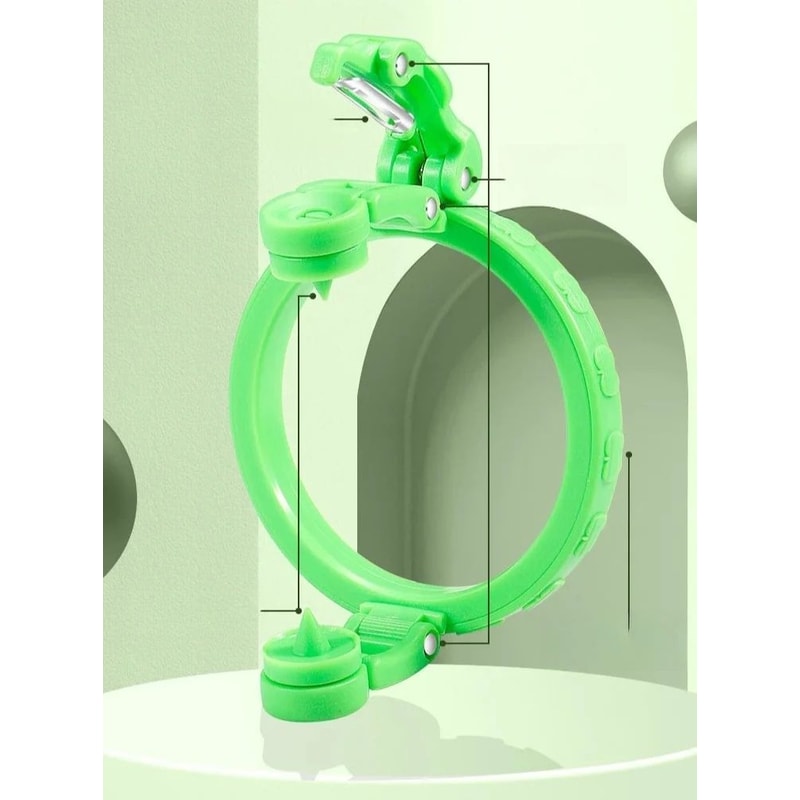 Handheld Rotary Apple Peeler Spiral Slicer Manual Fruit Corer Tool 7