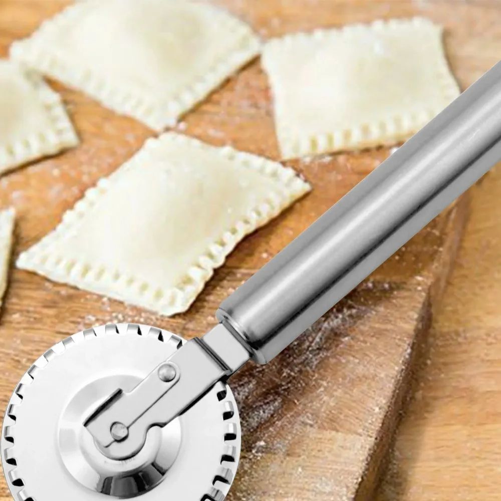 Dumpling Edge Sealing Rolling Cutter And Embossing Tool 5