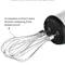 USB Rechargeable Electric Hand Whisk 3 Speed Portable Mixer 6