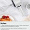 USB Rechargeable Electric Hand Whisk 3 Speed Portable Mixer 10