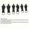 6 Piece Instant Zipper Repair Kit Universal Replacement Set 8