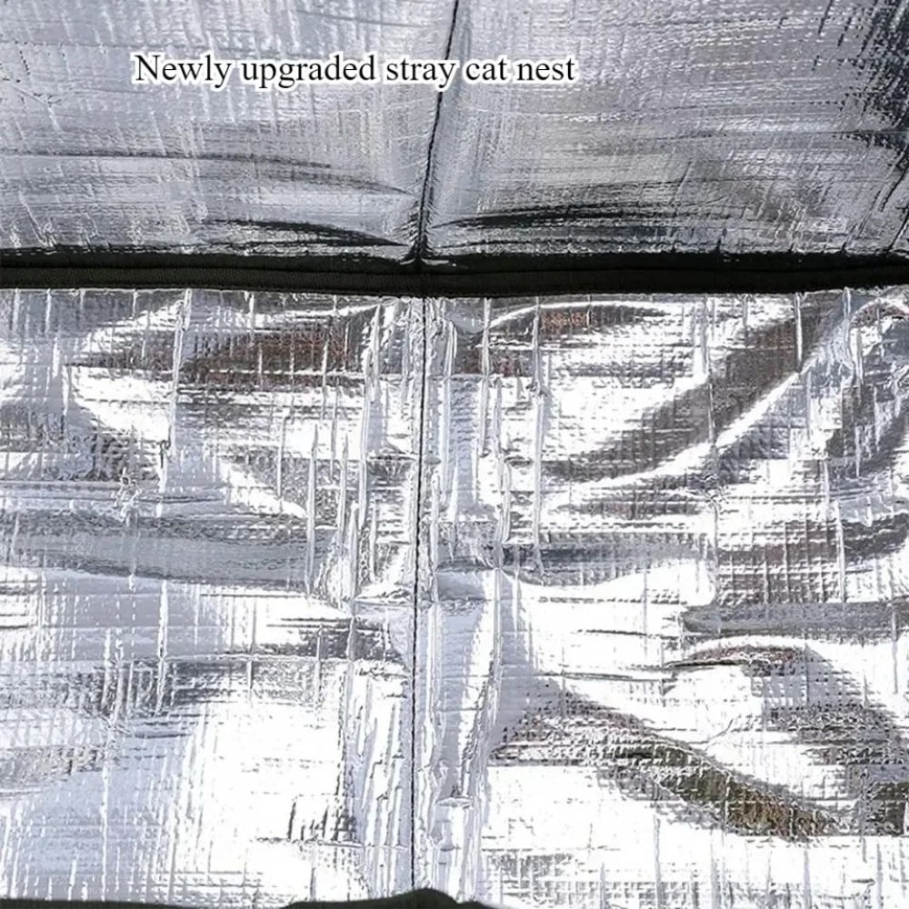 Waterproof Outdoor Cat House With Detachable Roof Bed 9