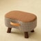Soft Padded Small Stool Ottoman Footrest Chair 2