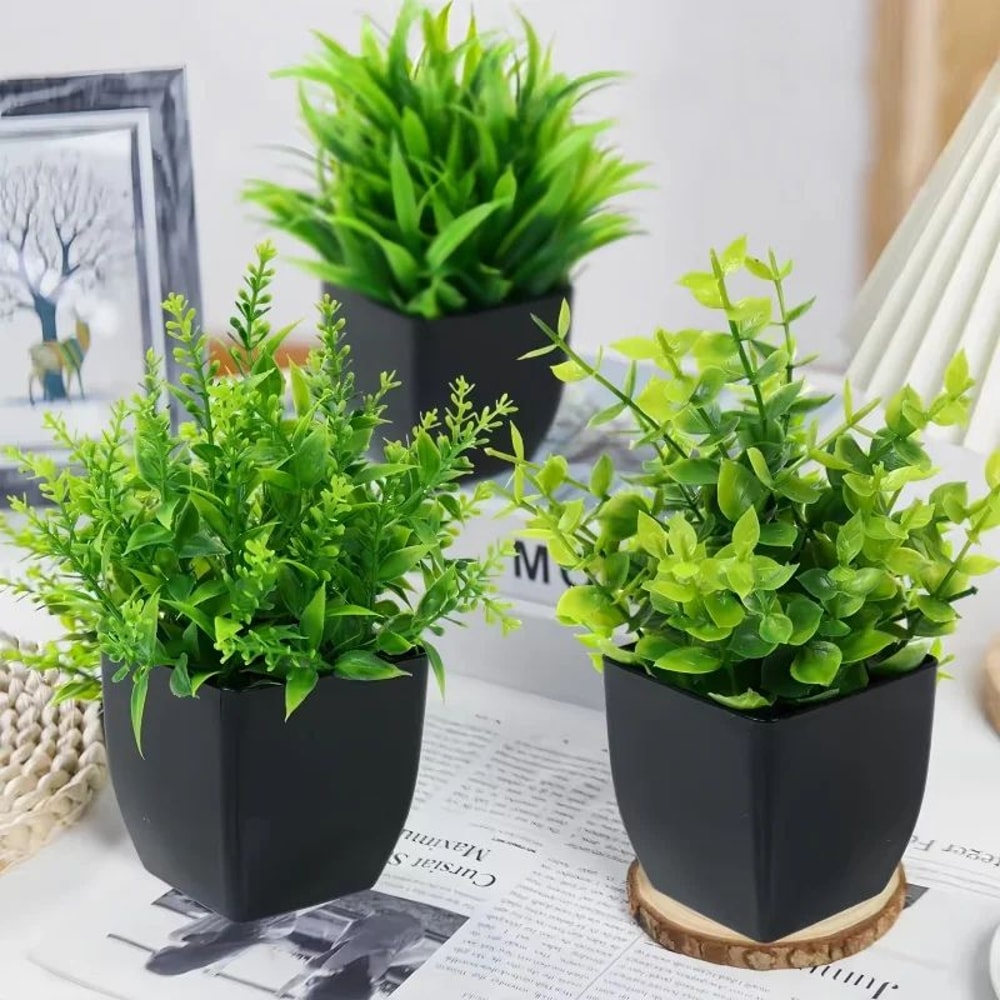 Artificial Green Plant Decorative Faux Plant For Home And Office 4
