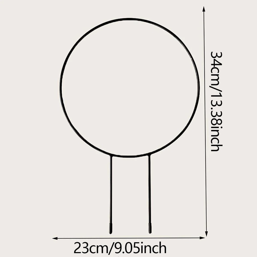 Iron Garden Trellis Plant Support Rust Proof Climbing Frame 8