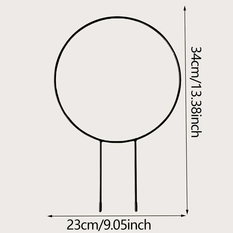 Iron Garden Trellis Plant Support Rust Proof Climbing Frame 8