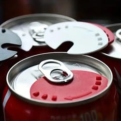 reusable can lid cover soda protector set 5 pieces