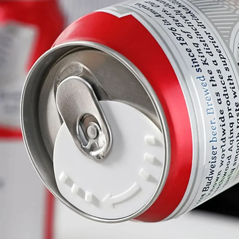 Reusable Can Lid Cover Soda Protector Set 5 Pieces 6