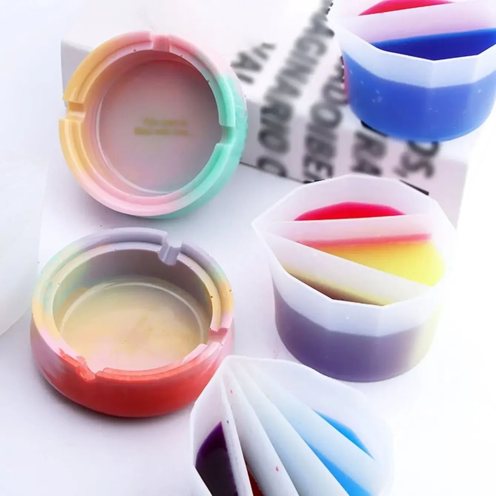 Fluid Art Silicone Paint Diverter DIY Craft Pour Tool 2