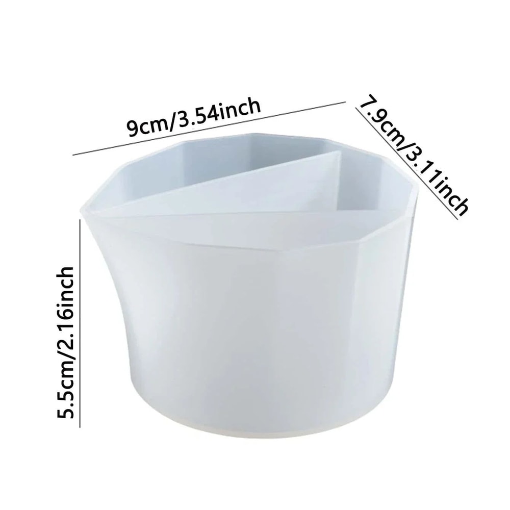 Fluid Art Silicone Paint Diverter DIY Craft Pour Tool 8