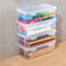 Transparent Pencil Box Organizer Large Capacity Storage Case Set 0