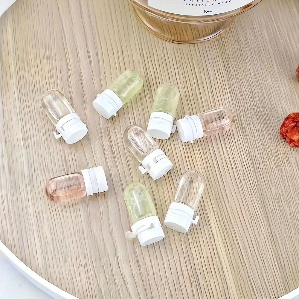 Clear Travel Bottles Set Leak Proof Portable Cosmetic Containers 3