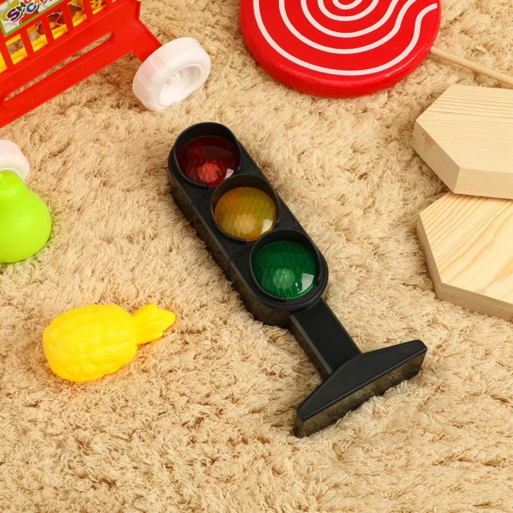 Mini Traffic Light Toy Lamp Simulation Road Signal Decor 9