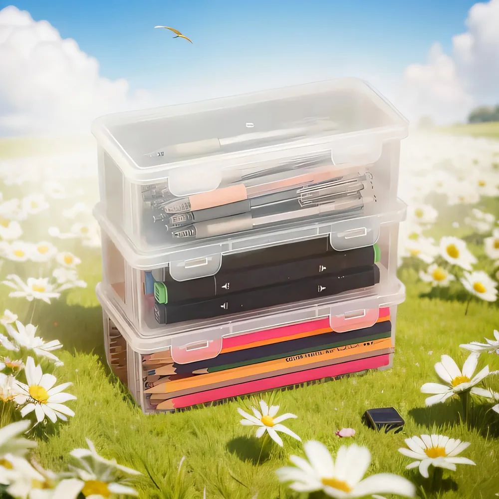 Kawaii Pencil Case Aesthetic Stationery Organizer Bag 6