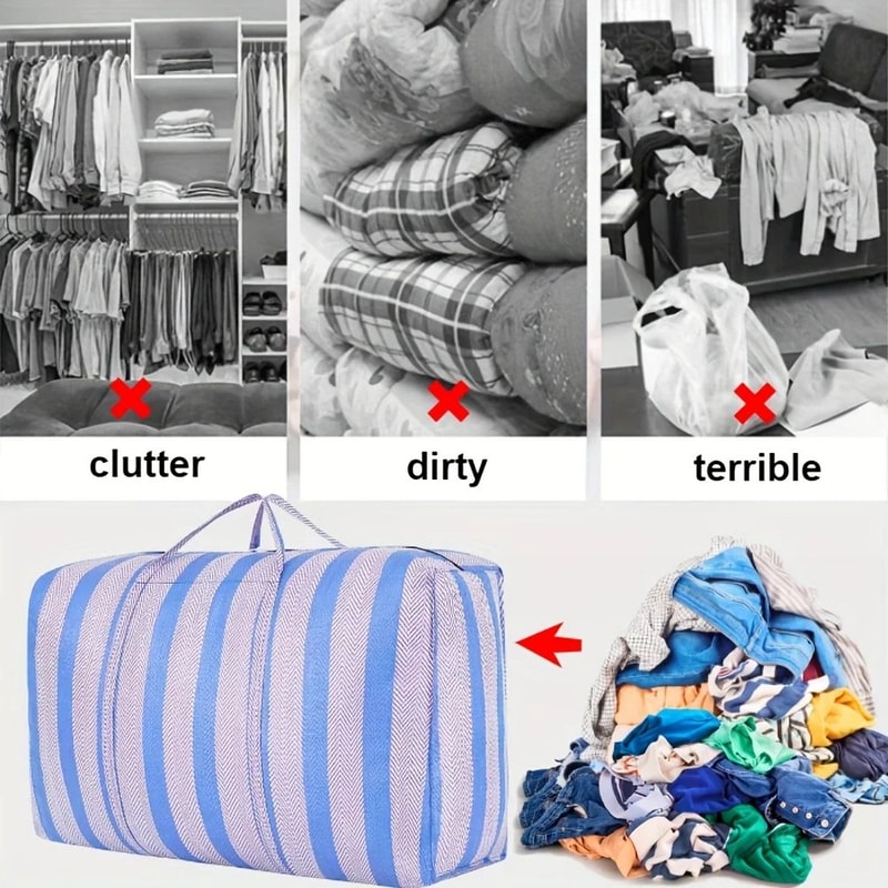 180L Large Capacity Travel Storage Duffel Bag Heavy Duty 4