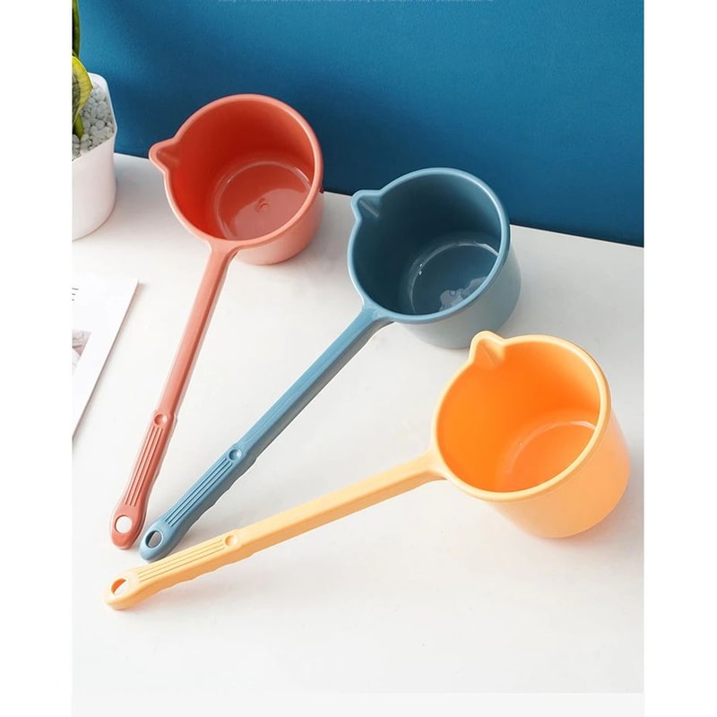 Long Handle Water Ladle Large Capacity Multi Purpose Scoop 5