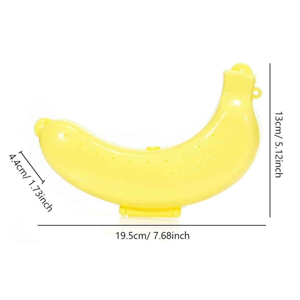 Portable Banana Storage Box Cute Fruit Protector Case 4