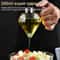 Diamond Glass Honey Dispenser With Stand 200ml Sauce Bottle 6