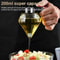 Diamond Glass Honey Dispenser With Stand 200ml Sauce Bottle 6