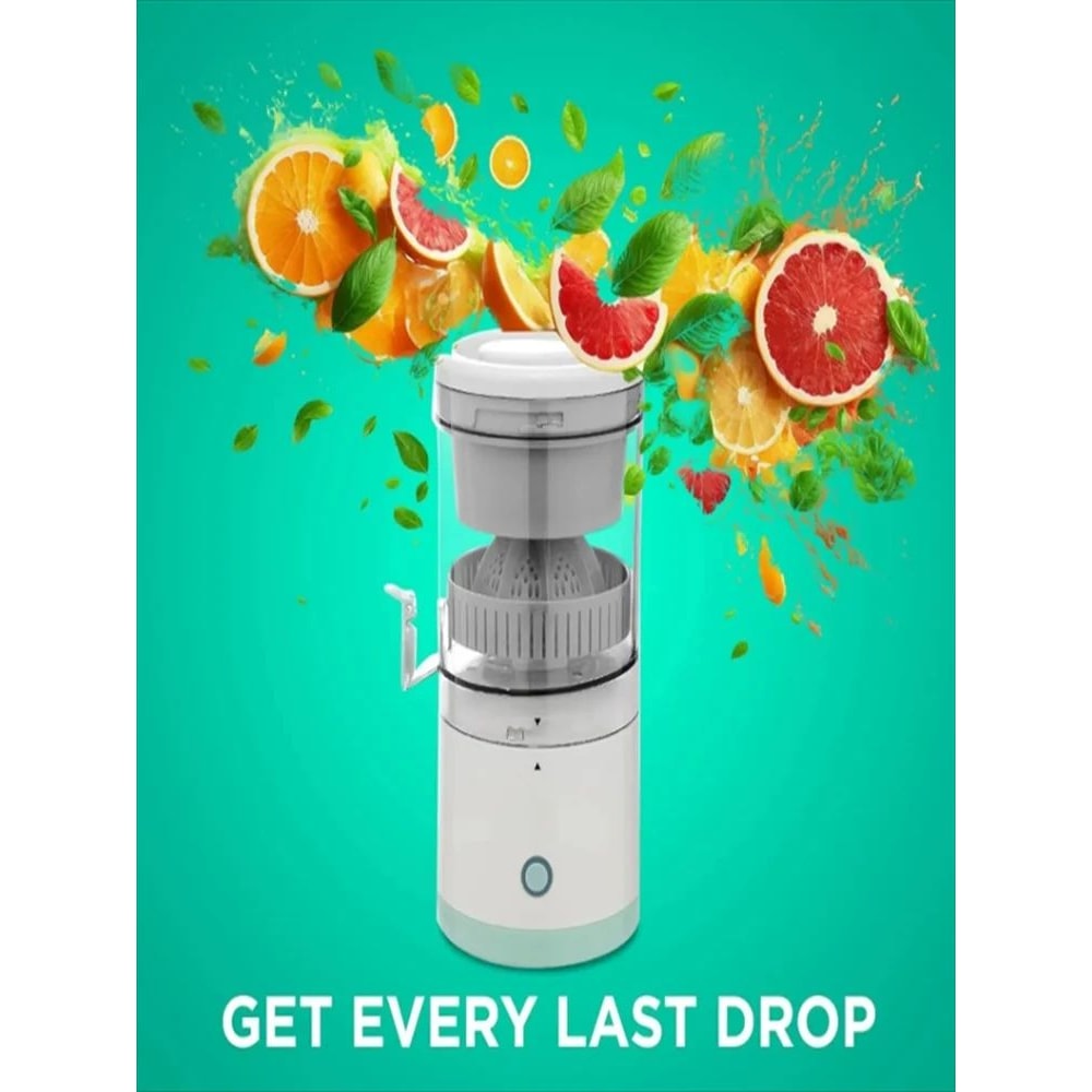 Portable Electric Citrus Juicer USB Rechargeable Orange Squeezer 8