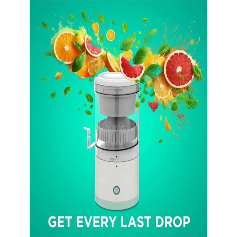 Portable Electric Citrus Juicer USB Rechargeable Orange Squeezer 8