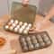 Transparent Egg Storage Box 10 Or 15 Grid Refrigerator Container 8