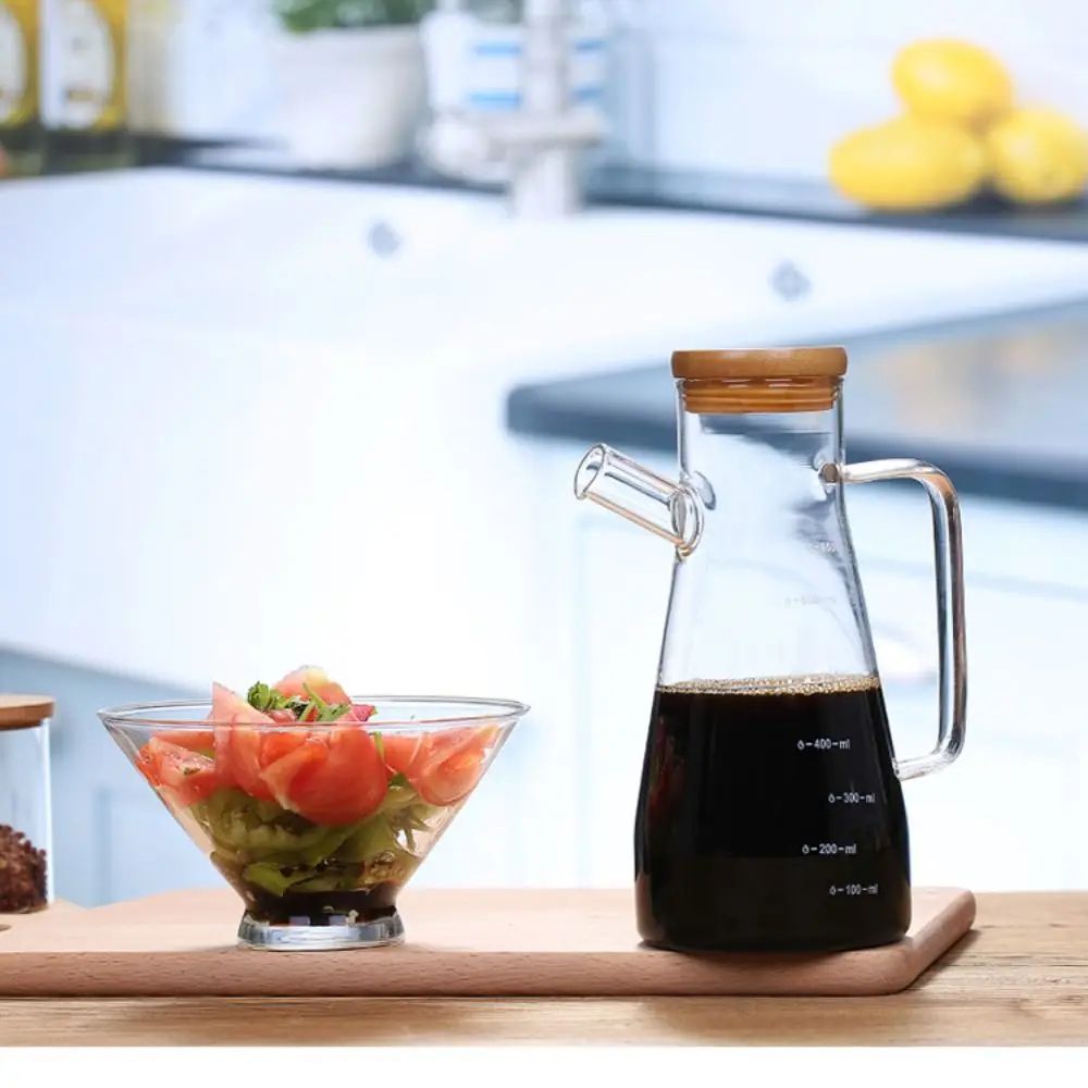 Large Capacity Glass Oil Dispenser Bottle Leak Proof 1000ml 8