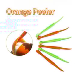 orange peeler long handle citrus peeling tool set
