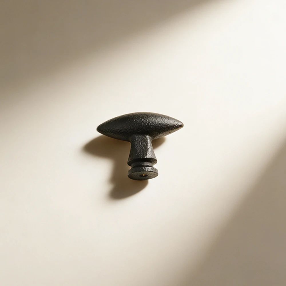 Solid Brass Cabinet Handles Retro Black Drawer Knobs 5