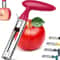 Stainless Steel Apple Corer Tool Fruit Seed Remover 1