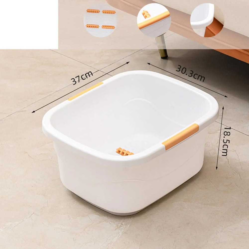 Portable Foot Bath Basin Soaking Tub Massage Bucket 9