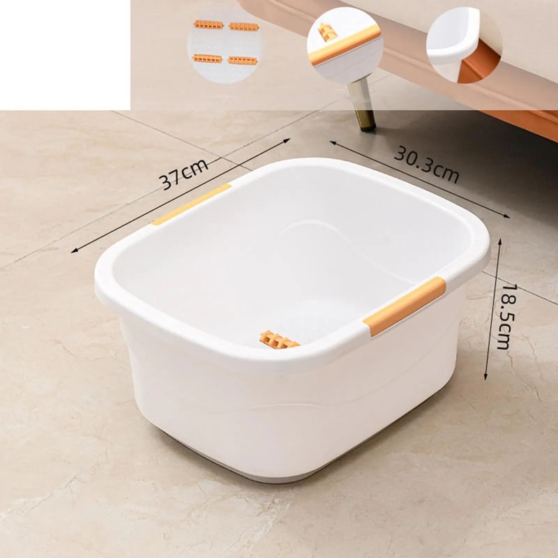 Portable Foot Bath Basin Soaking Tub Massage Bucket 9