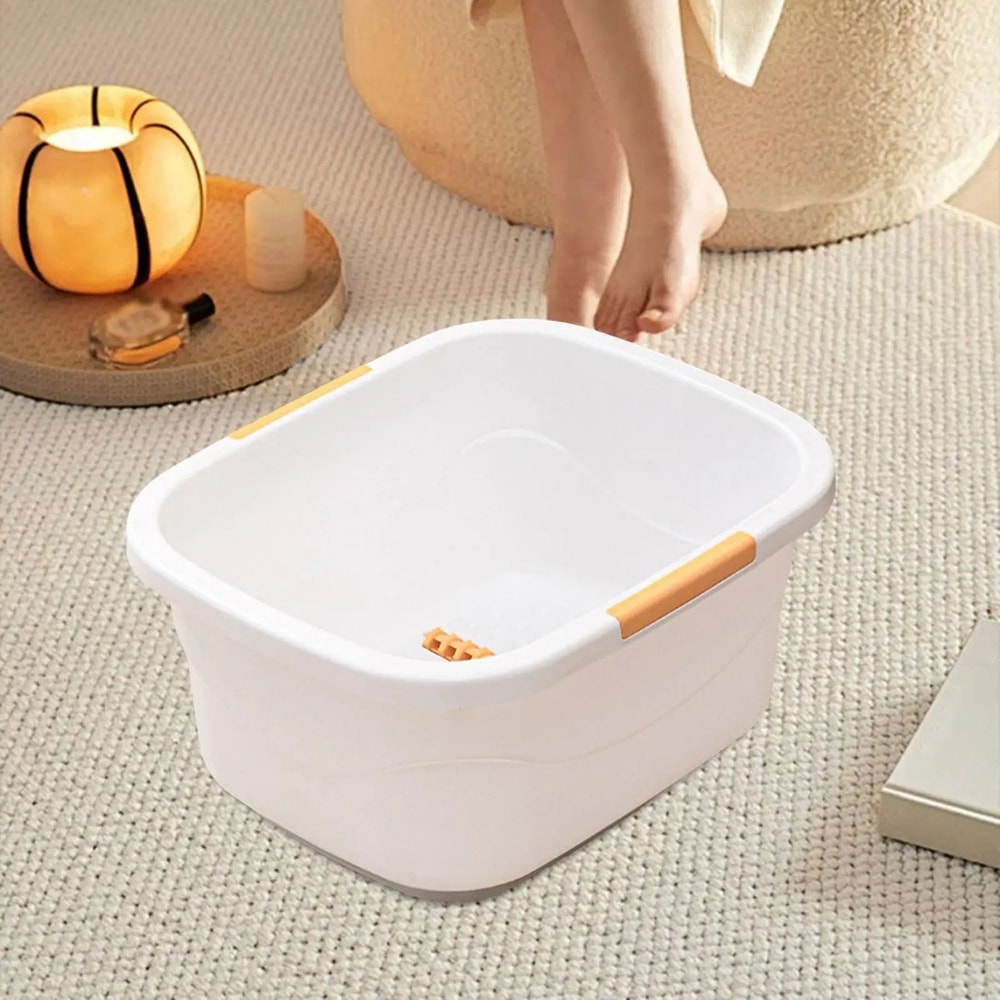 Portable Foot Bath Basin Soaking Tub Massage Bucket 10