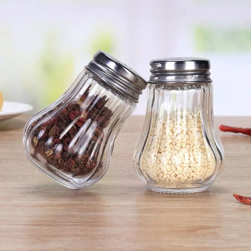 Mini Glass Spice Jar 10 Or 15ml Salt And Pepper Shaker 8