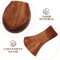 Wooden Spoon Rest Utensil Holder Kitchen Counter Organizer 5