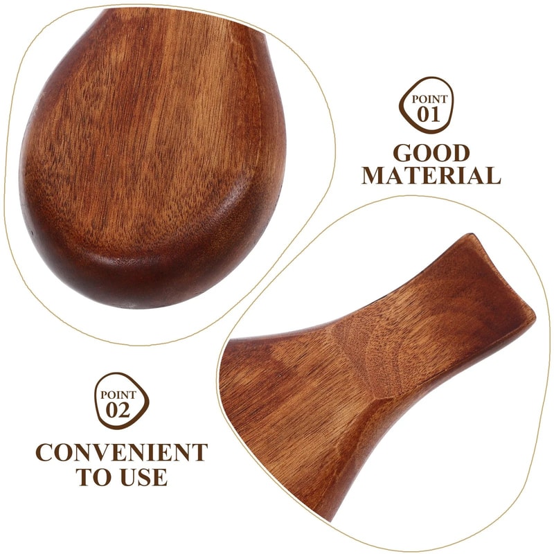 Wooden Spoon Rest Utensil Holder Kitchen Counter Organizer 5