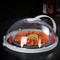 Microwave Splash Cover With Steam Vent Transparent Food Lid 0