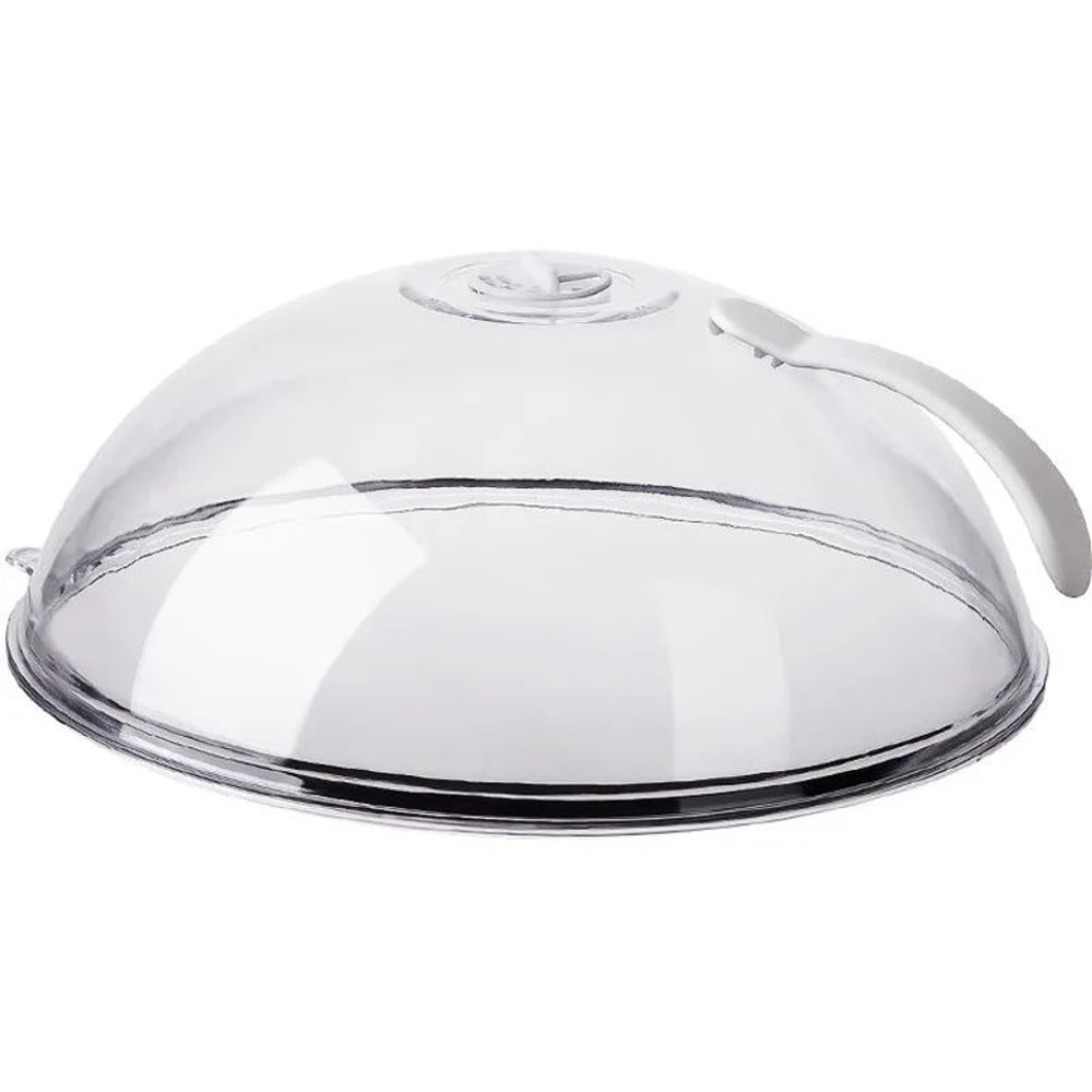 Microwave Splash Cover With Steam Vent Transparent Food Lid 14
