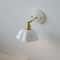 Modern LED Wall Lamp Floral Ceramic Bedside Light Fixture 1