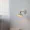 Modern LED Wall Lamp Floral Ceramic Bedside Light Fixture 5