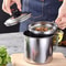 Bacon Grease Container With Strainer Kitchen Oil Storage Can 3